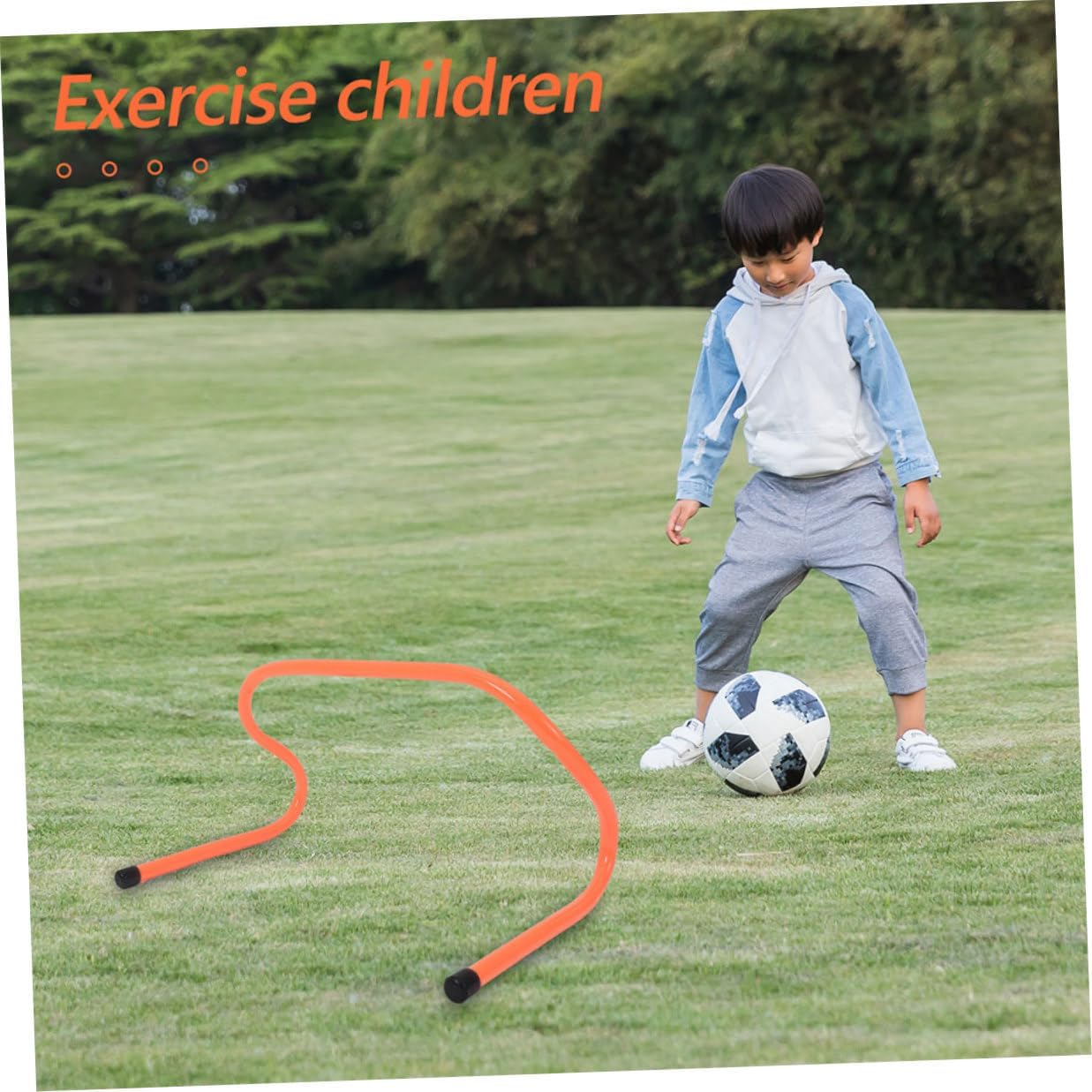 Hemobllo 3pcs Agility Hurdles 15cm Plastic Speed Training Equipment for Soccer Football Track Running Drills and Youth Athletic Training