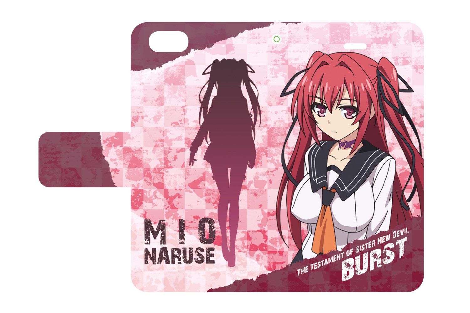 Amazon.co.jp: 新妹魔王の契約者BURST 01 成瀬澪 手帳型スマホケース 