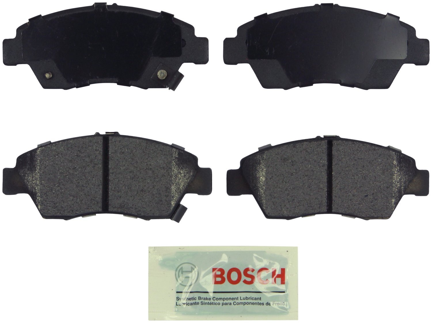 Bosch BE1324H Blue Disc Brake Pad Set with Hardware - FRONT — view 339