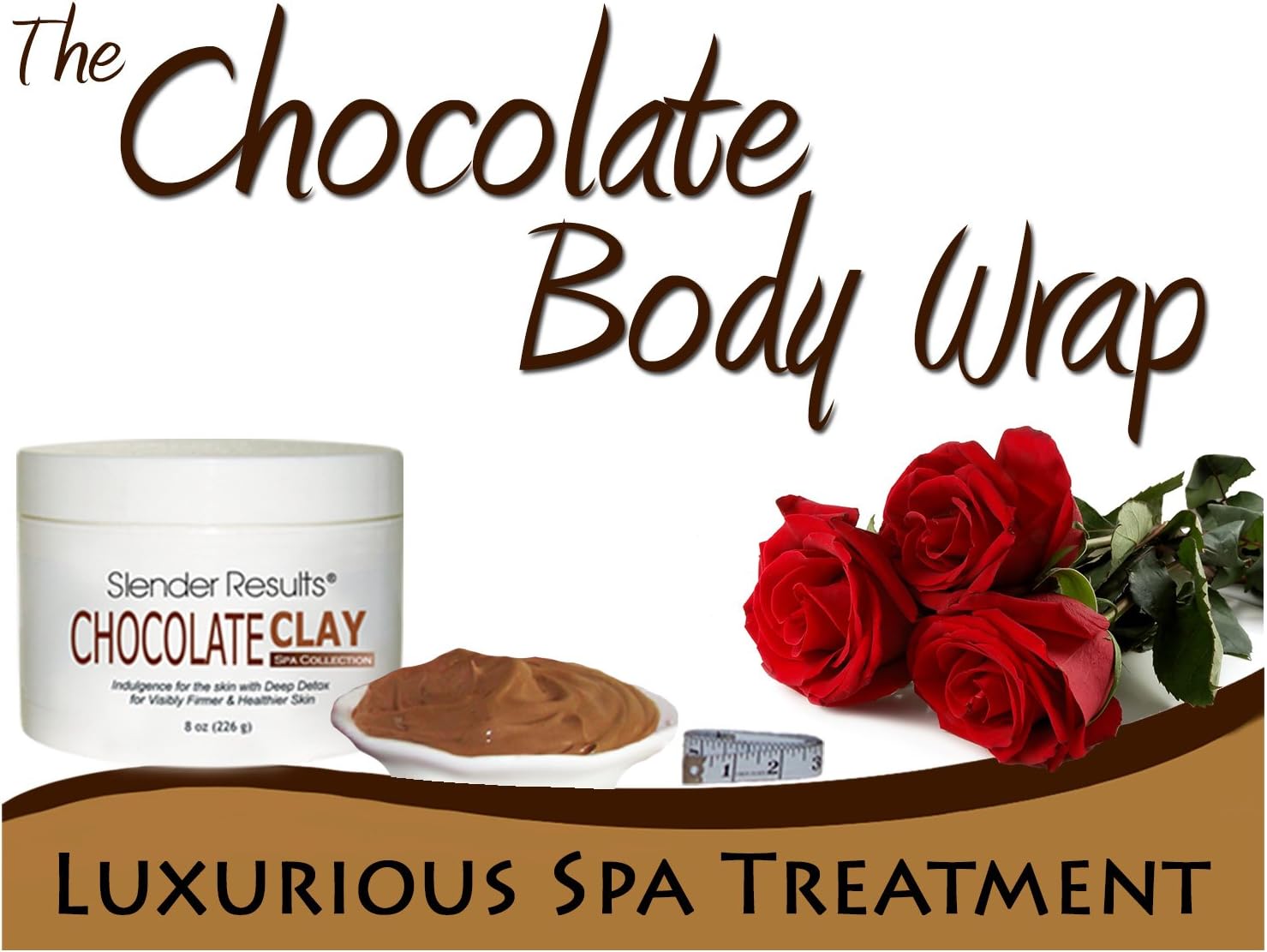 SRESULTS - Chocolate Body Wrap Clay - Wrap Yourself in Luxury!