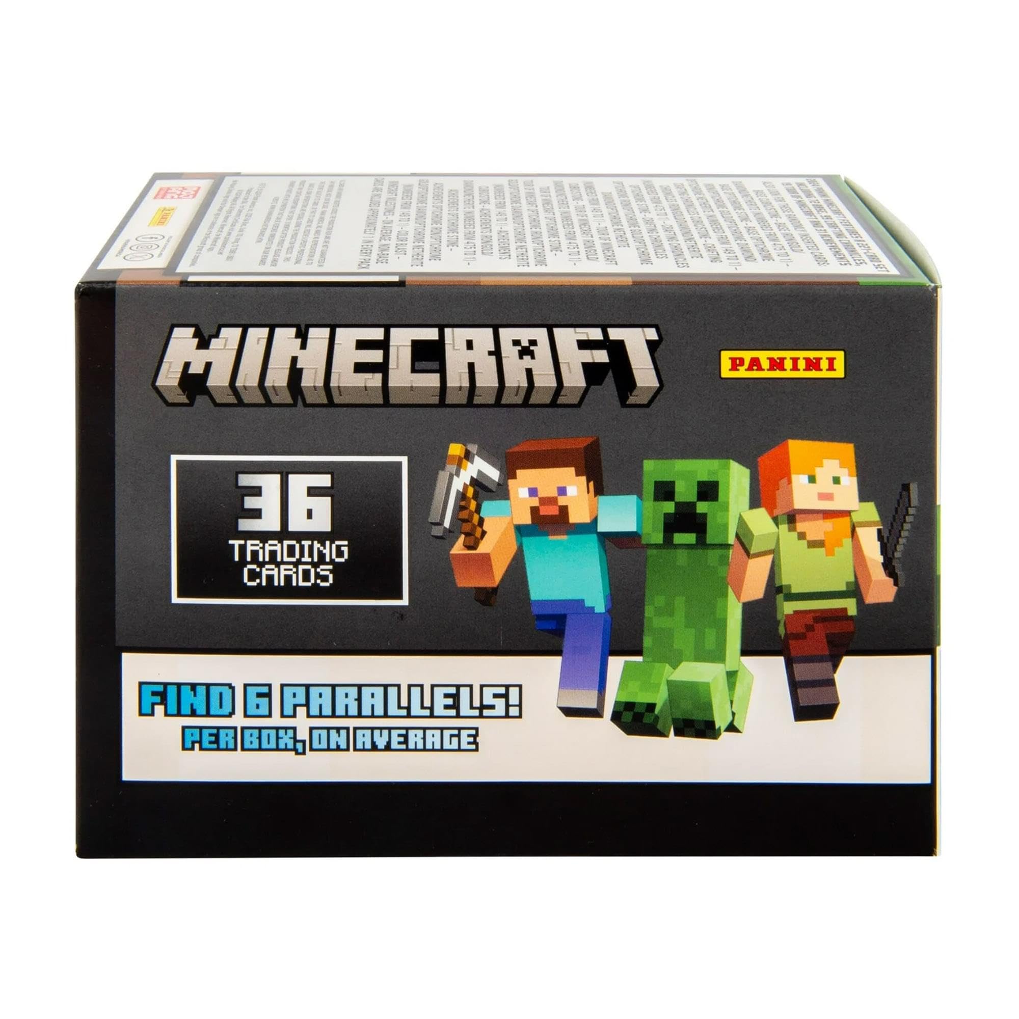 Amazon.com: Panini Minecraft Blaster Box – Official Trading Cards, 36 Cards  per Box, Foil Parallels, Rare Inserts, Retail Exclusive : Toys & Games