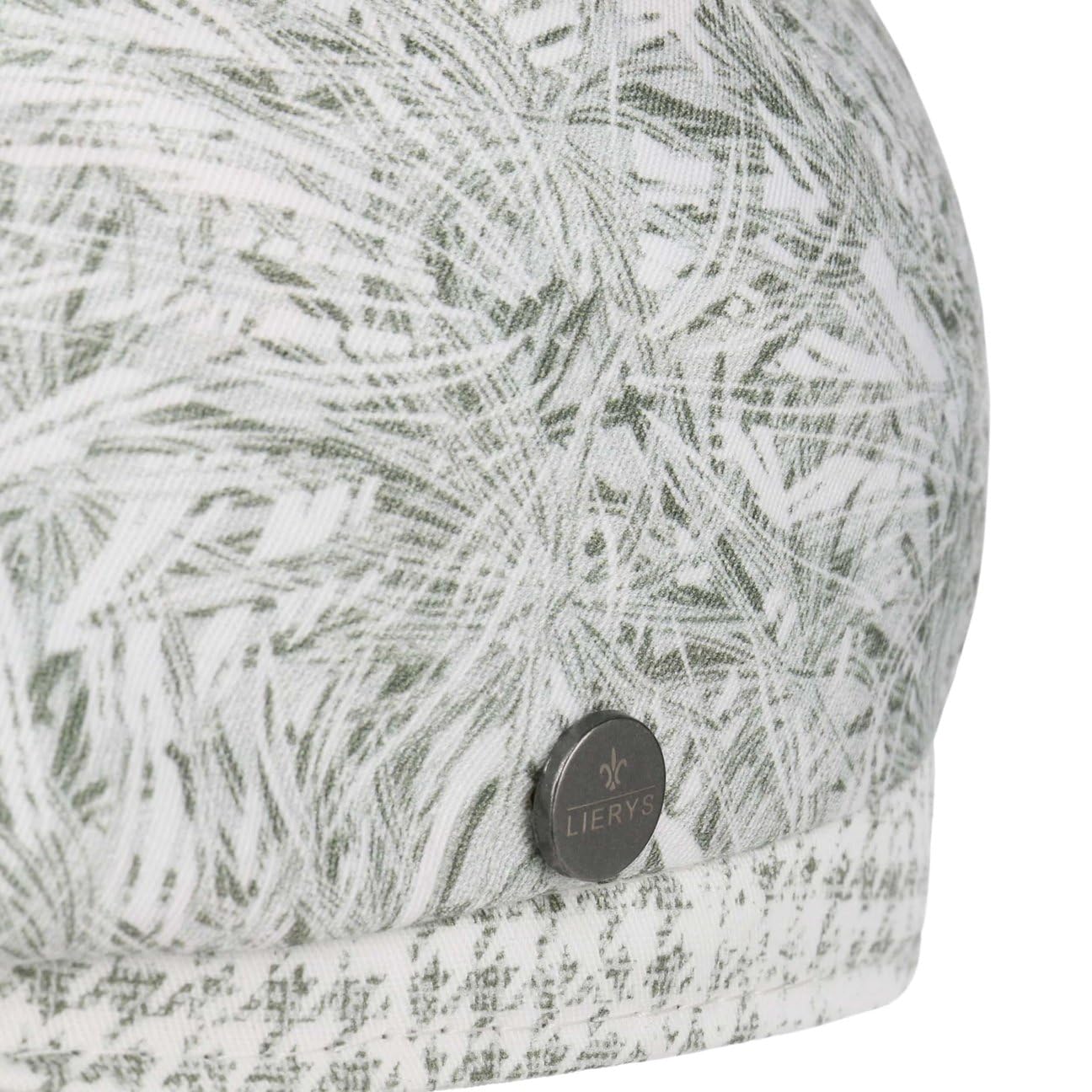 LIERYS Gorra plana floral fabricada en Italia para hombre, primavera y verano