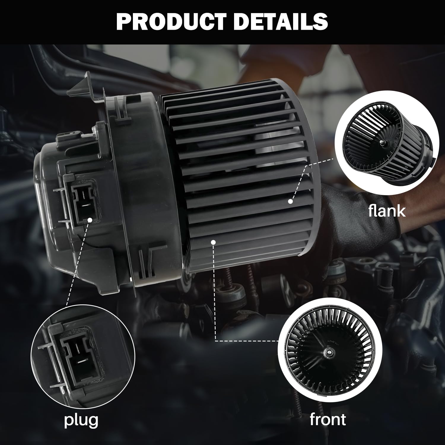 Motor Soplador HVAC Con Jaula Para Nissan NV200 2013-2021 | 27226-3LM0A