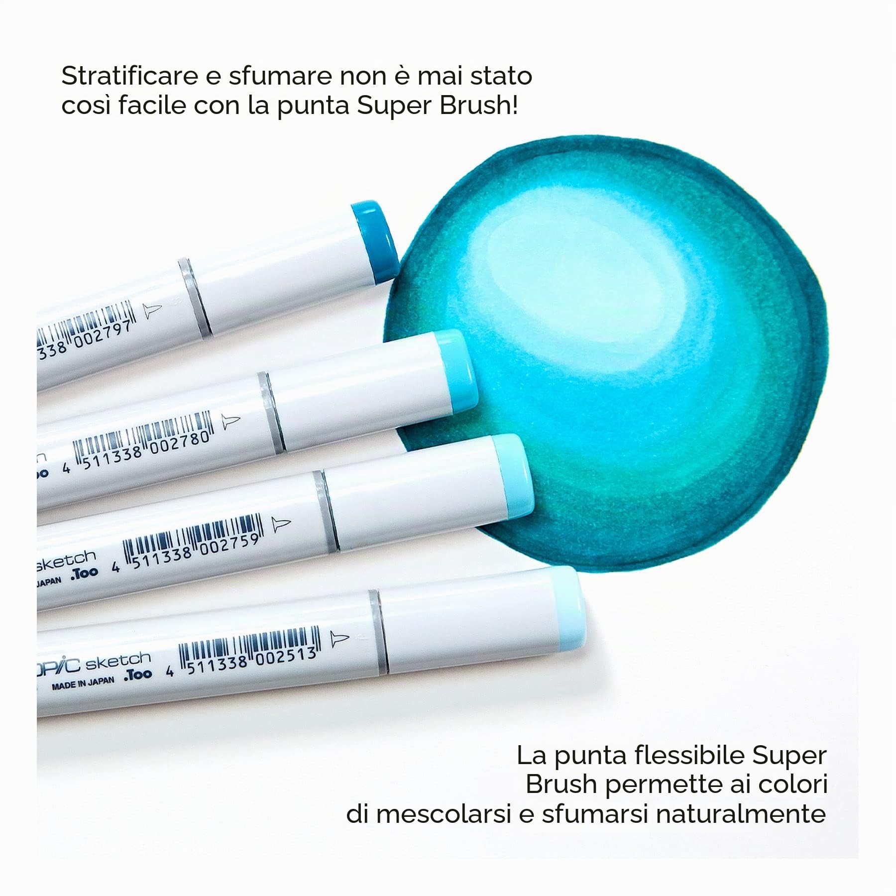 Copic 21075162 Schizzo Set C da 72