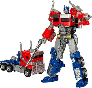Kidology 2-in-1 Transforming Robot Truck Action Figure for Boys & Girls | Robot Car to Truck DIY Toy with Rotatable Head, Movable Hands & Adjustable Joints | STEM Building Play Set | Red & Blue