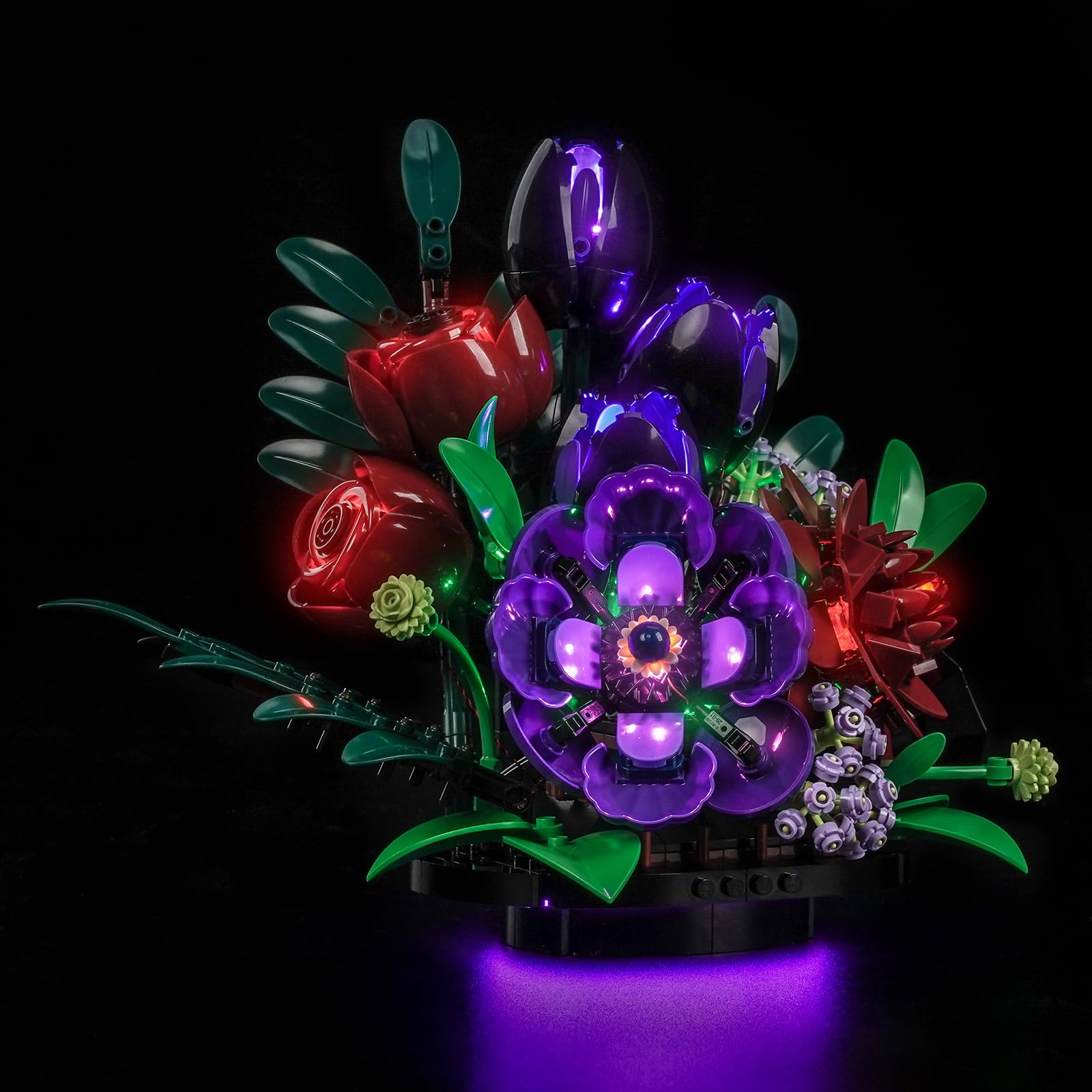 Led Licht Set kompatibel mit Lego 11513 Dunkles Blumengesteck