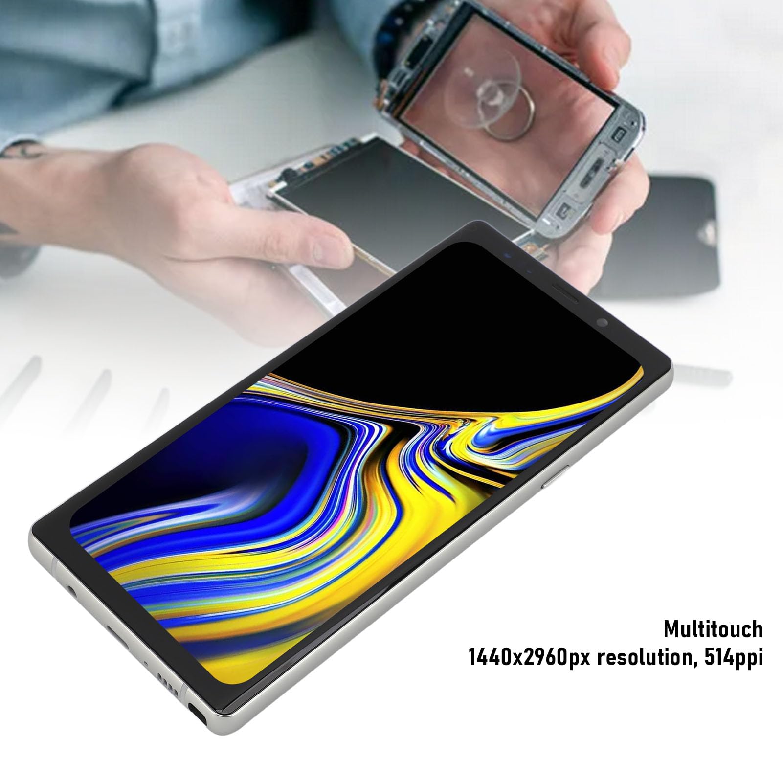 Zunate Display LCD 6.4in con Touch Screen 3D Kit di Sostituzione (SILVER)