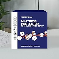 Vista 9 de Arctic Chill Protector de colchón Protect-A-Bed, impermeable, 5 lados, tamaño King