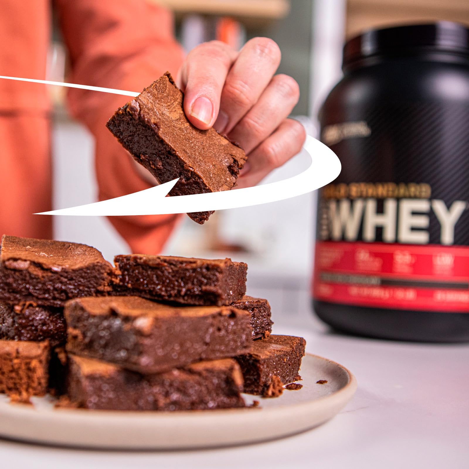 Optimum Nutrition Gold Standard 100% Whey Proteine in Polvere con Proteine Isolate e Aminoacidi per Massa Muscolare Cioccolato al Latte 2,02kg 63 Porzioni + SHAKER + REFORCE STEEL SHAKER