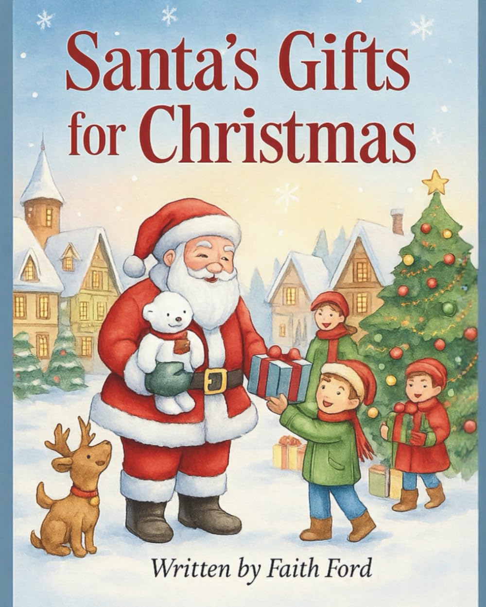 Santa’s Gifts for Christmas: A Heartwarming Christmas Story for Kids (THE PINEBERRY CHRISTMAS MAGIC SERIES)