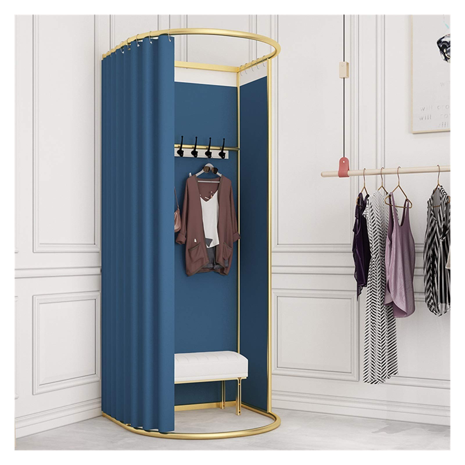 Cabine d'essayage mobile pour boutique vêtement et centre commercial
