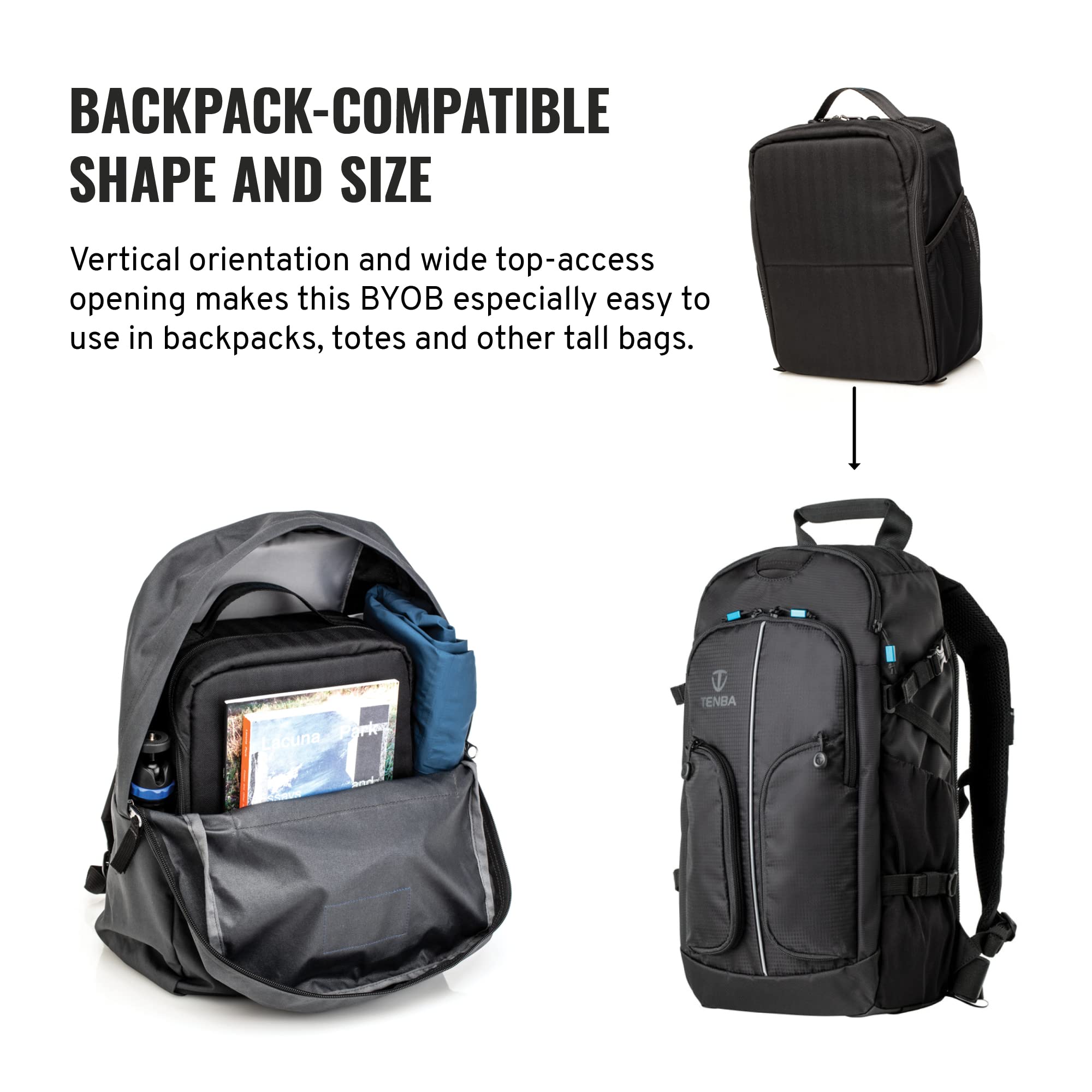 Tenba BYOB 10 DSLR Backpack Insert Noir