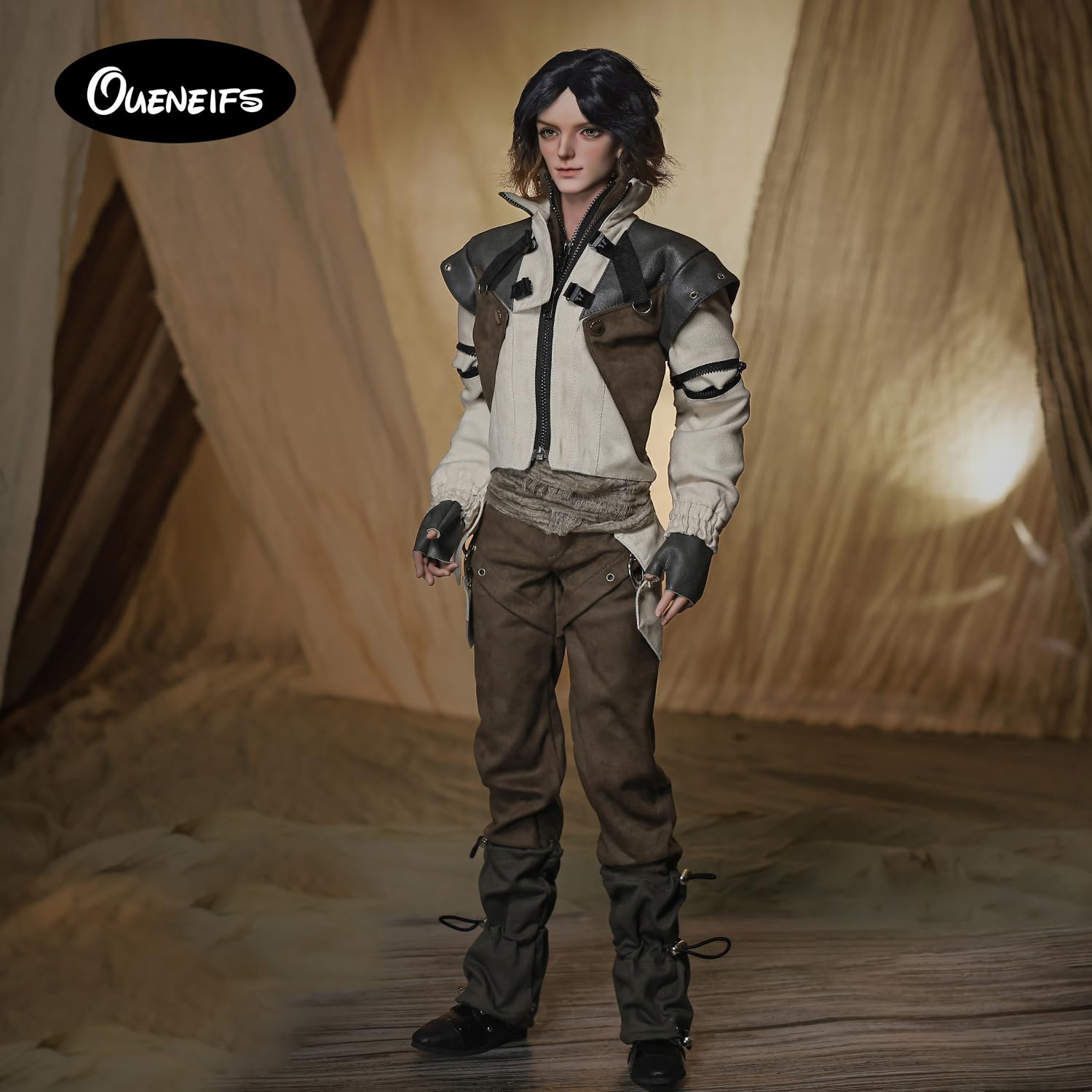 Oueneifs 1/3 Hector Fullset B BJD Doll Planetary Explorer Style Resin Toy for 15+ Years Old
