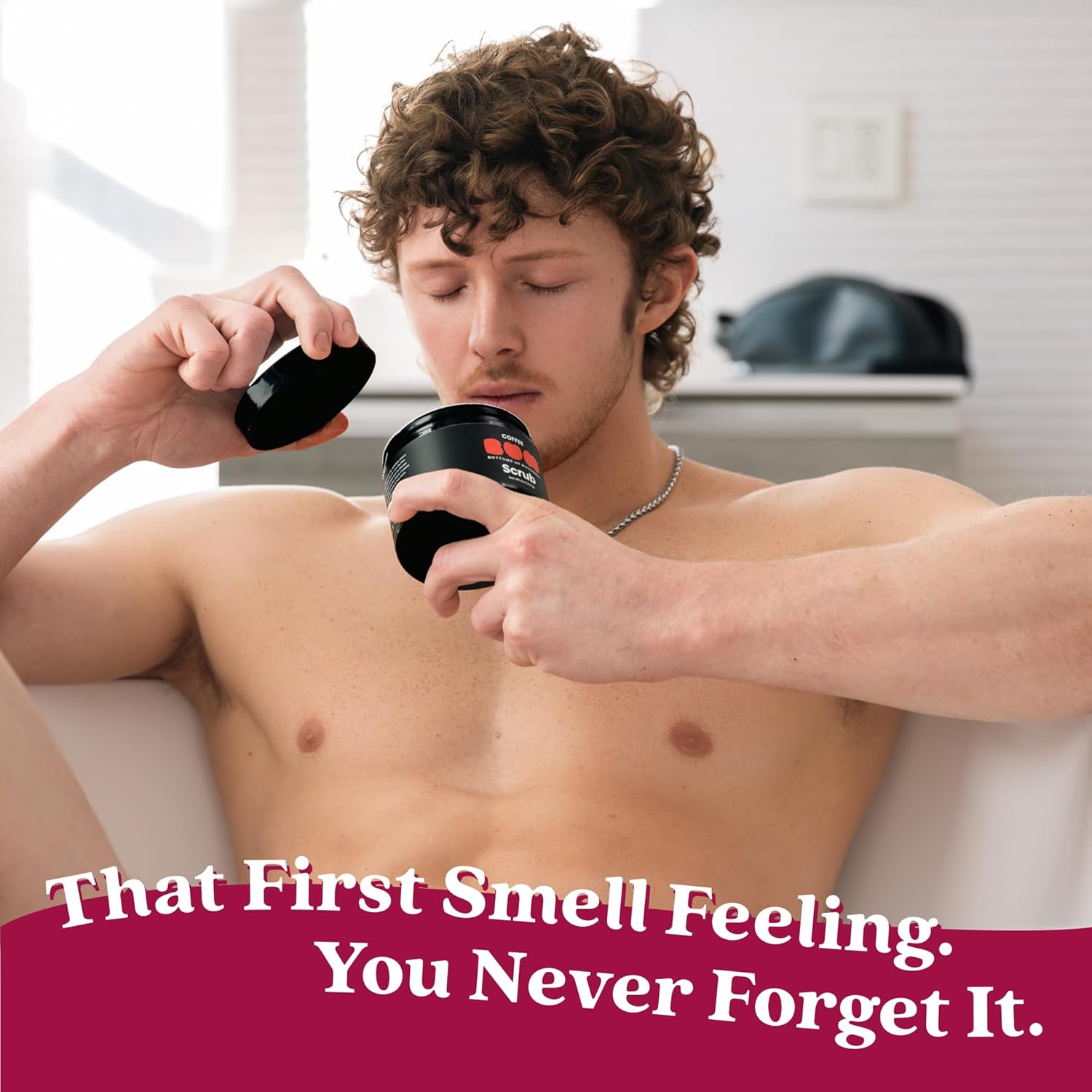 BUM Coffee Sugar Scrub for Body - Coffee Scrub Body Exfoliator with Organic Shea, Coconut Oil, Rosehip, Vitamin E & Jojoba - Moisturizing, Seductively Scented & Subtly Flavored Exfoliant (2 oz)