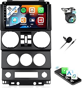 9" Radio Fascia Frame With Power Harness For 2008-2013