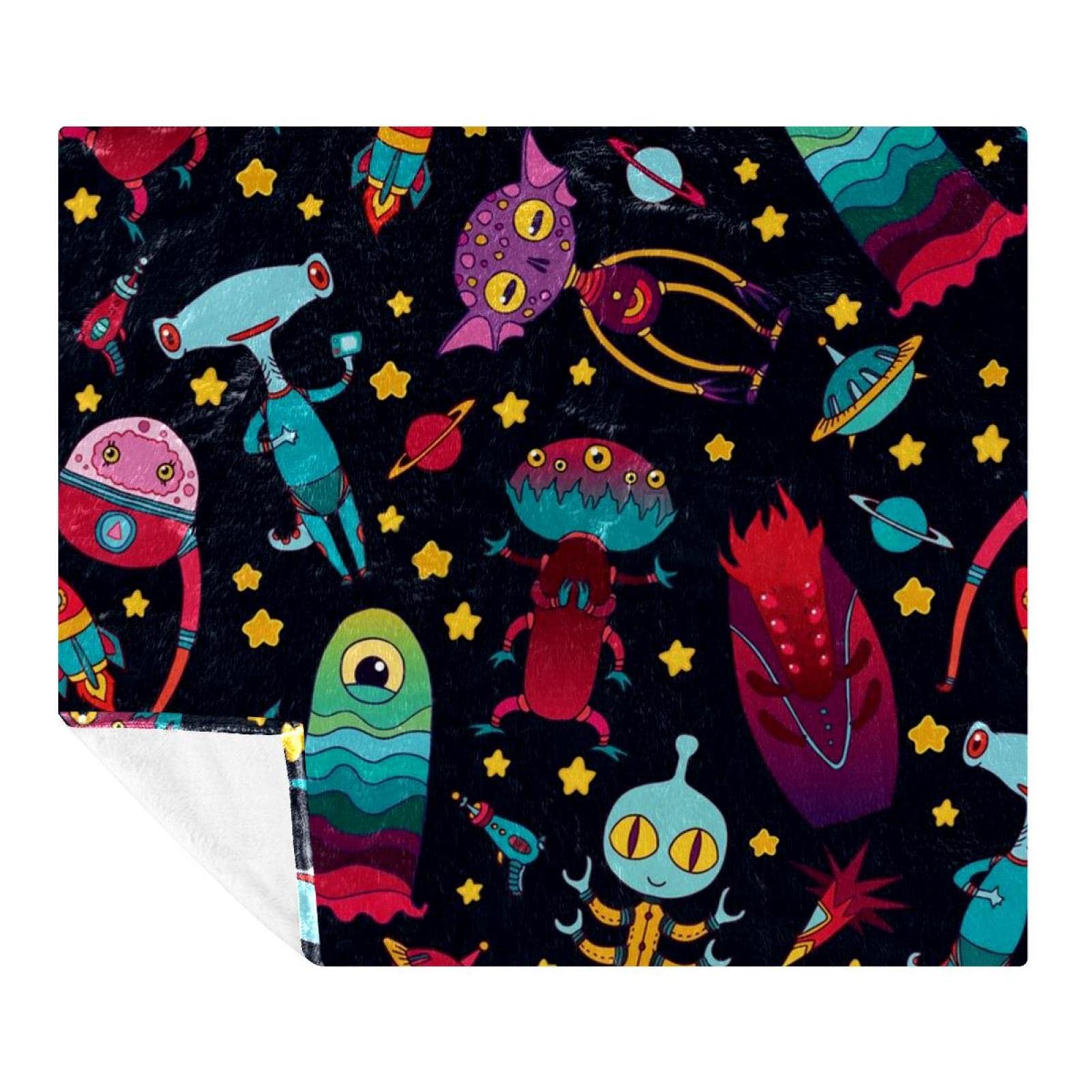 Couverture polaire décorative pour sol froid et nuits fraîches