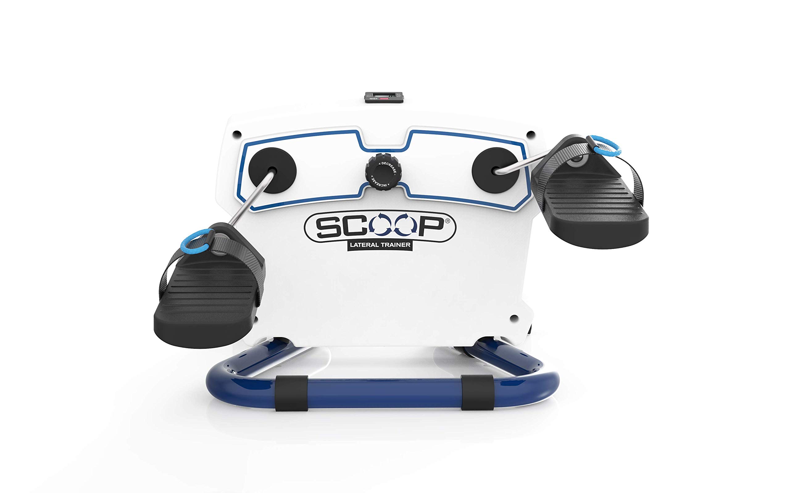 SCOOP Lateral Trainer - Compact, Lightweight, Under Desk Lateral Motion Exerciser | at Home Fitness for Legs, Knees, Hips and Lower Back. Improves Strength, Balance and Mobility, Reduces Joint Pain.