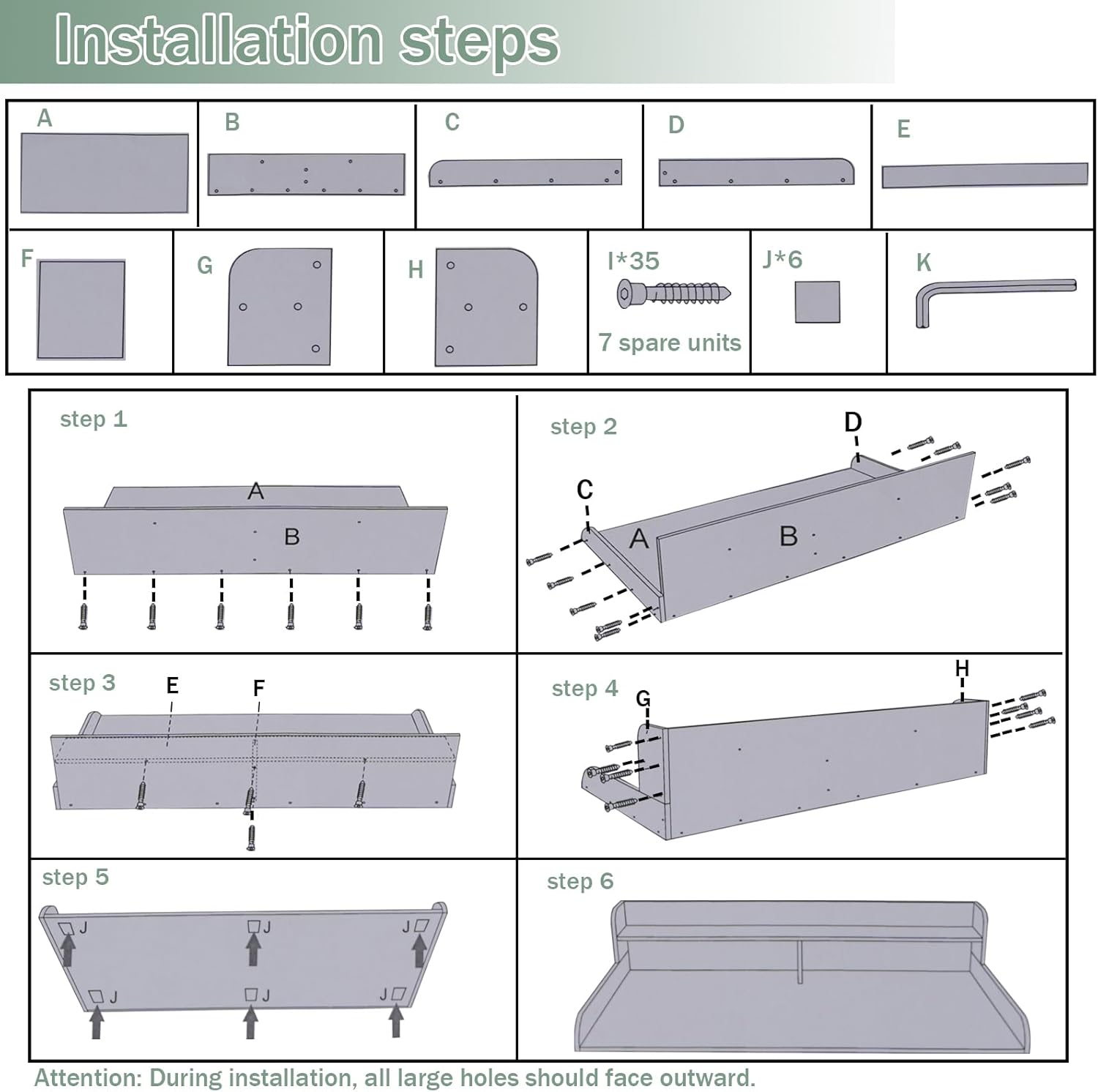 2-Tier Washer Dryer Countertop, Waterproof Laundry Countertop with Anti-Slip Mat, 54" W X 27.5" D Laundry Topper for Washer and Dryer, Ideal for Storing Supplies and Folding Clothes (Walnut wooden)