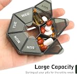 Pill Organizer Pill Case Weekly Pill Organizer Travel Pill Organizer Medicine Organizer Pill Box Organizer Pill Container Medication Organizer Daily Pill Organizer Medicine Box Travel Pill Case 7 Day