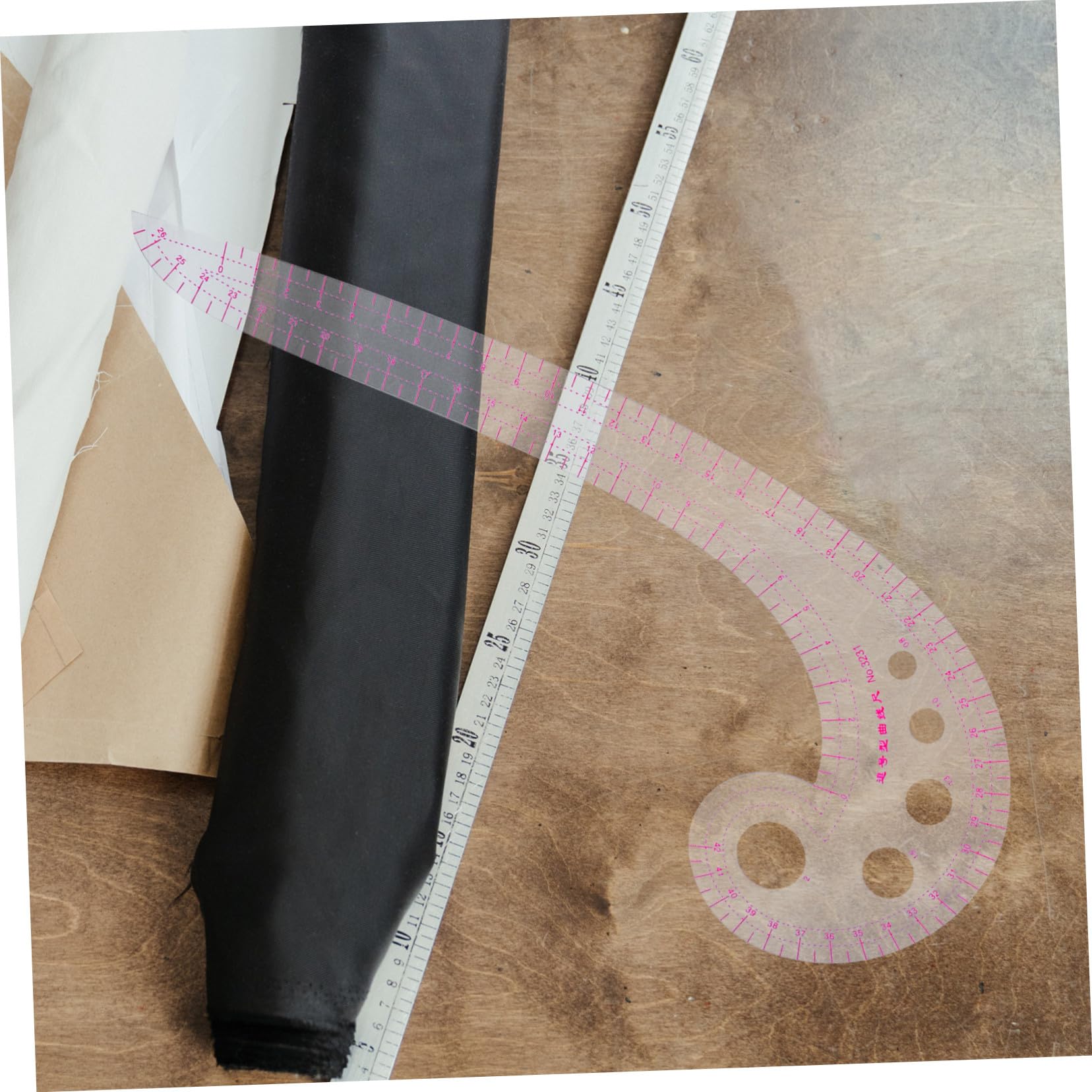 GALPADA Conjunto de Reglas Reglas de Modistería para Confección Precisión Dibujo y Corte para Diseñadores y Sastres Profesionales
