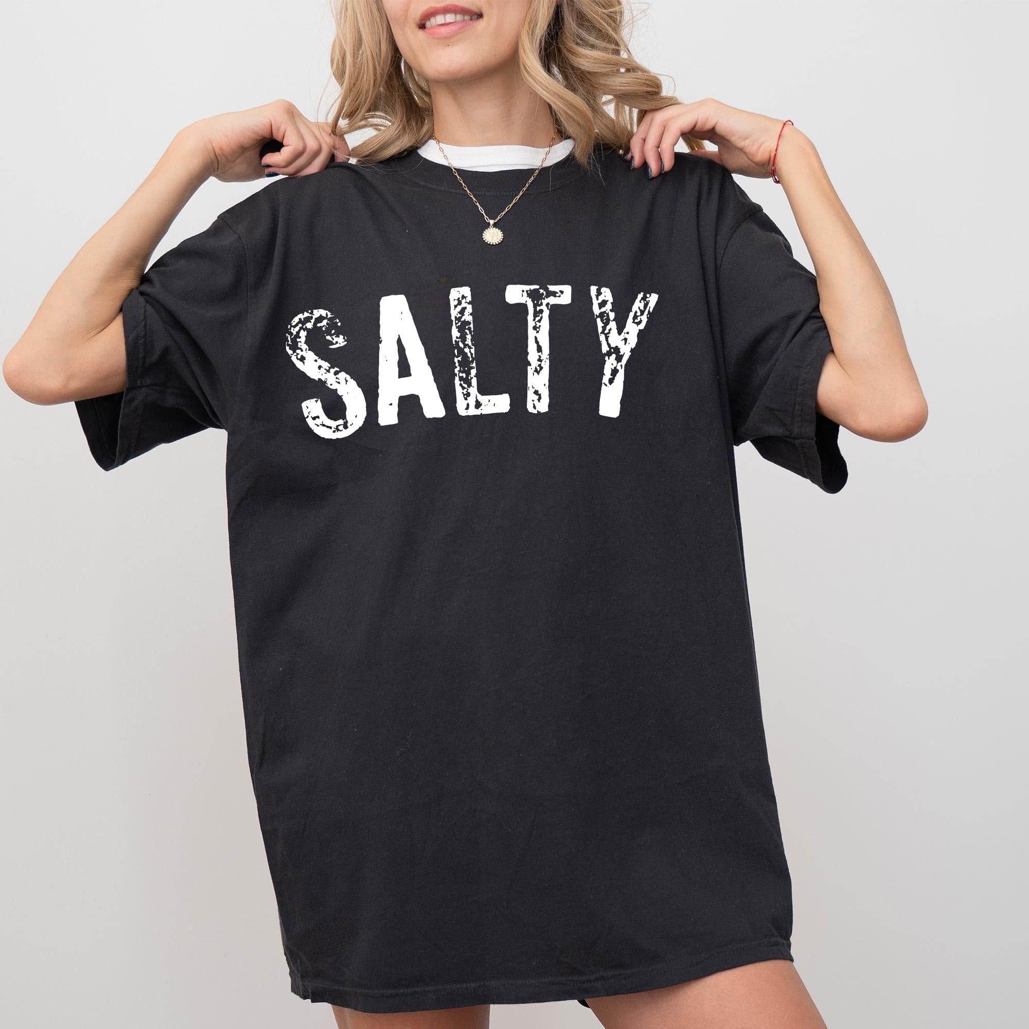 Retro Salty Beach Shirt Comfort Colo &hellip;