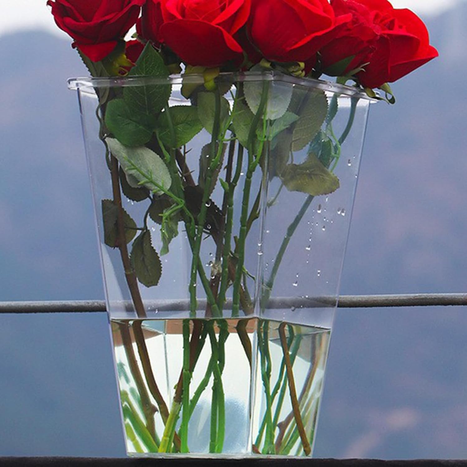 Luxshiny Umbrella Storage Organizer Transparent Pet Umbrella Holder for Entryway Multi-functional Cane and Luggage Stand Space-saving Design for Use