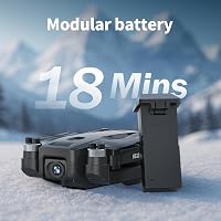 karuisrc K610 GPS Drón 4K UHD Kamerával - 249g Alatti Összecsukható Quadcopter, 20 Perc Repülési Idő, Követés Funkcióval, Kezdőknek, SD Kárt 5