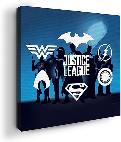 Miniatura 104 de Flassh by Mavis Print: decoración de pared de 18 x 24 pulgadas de DC Comics | Arte de pared impreso en HD y enmarcado de madera | Decoración de