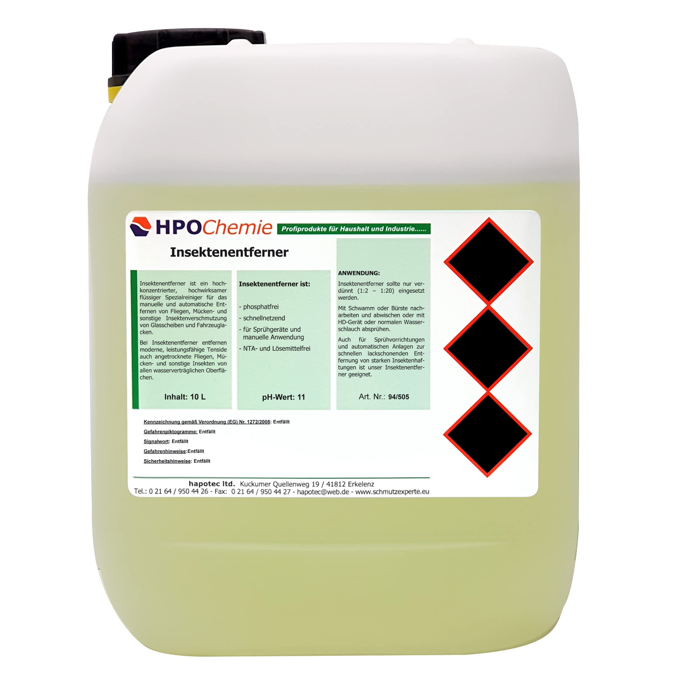 Insektenentferner 2x10ltr.