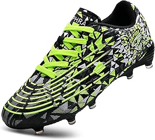 Kids Soccer Cleats Boys Girls Turf Traning Football Shoes