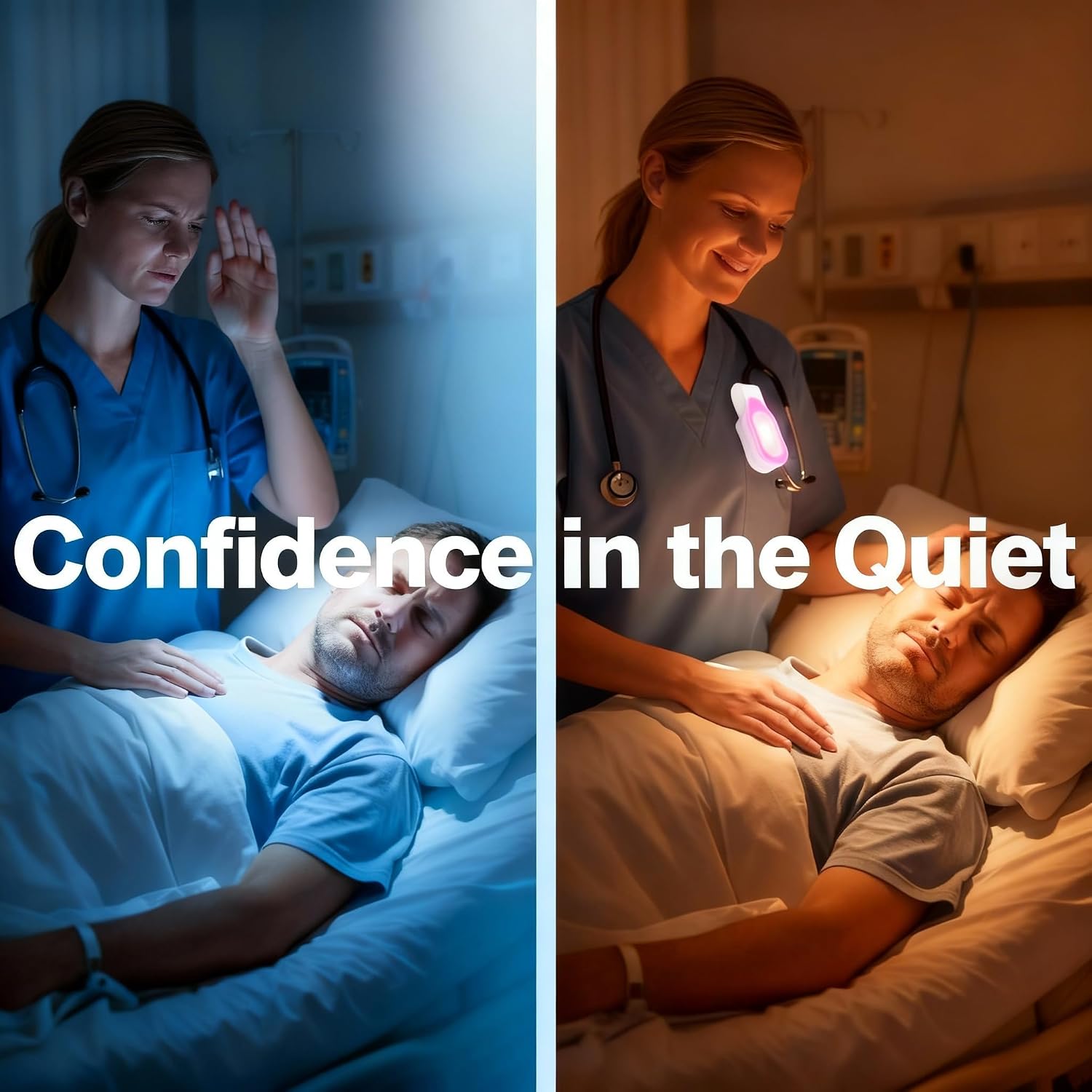 LETOUR Nurse Light for Night Shift - Soft, Focused Light for Patient Care Without Disrupting Sleep, Portable Nursing Accessories Ideal for Nurses, Healthcare Workers
