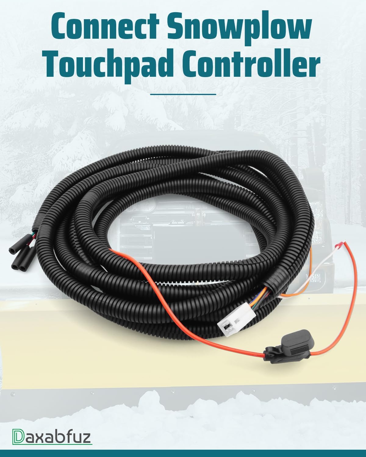 6Pin Touchpad Control Wire Harness 15764 Fit for Meyer E47 E60 Snow Plow 22154 Grip Controller