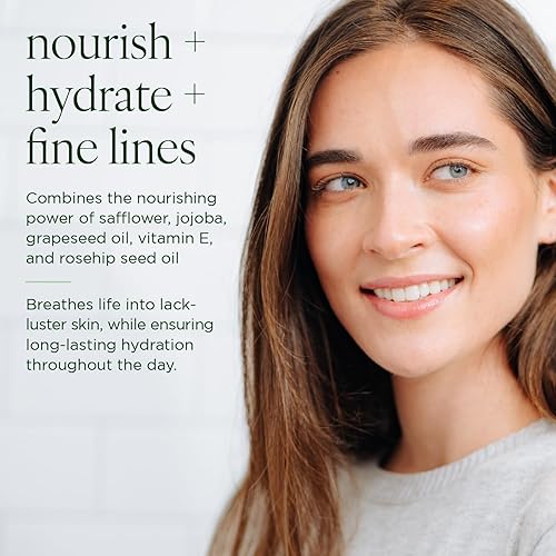 Miniatura 2 de Aceite facial antioxidante Tree of Life, 1 onza líquida, aceite facial antienvejecimiento con aceite de cártamo, aceite de jojoba, aceite de semilla