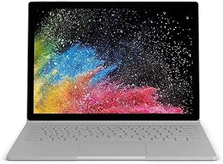 Microsoft Surface Book LAW-00001 2-in-1 Laptop, Intel i5-6300U, 8GB RAM, 256GB SSD, Intel HD Graphics 520 (Renewed)
