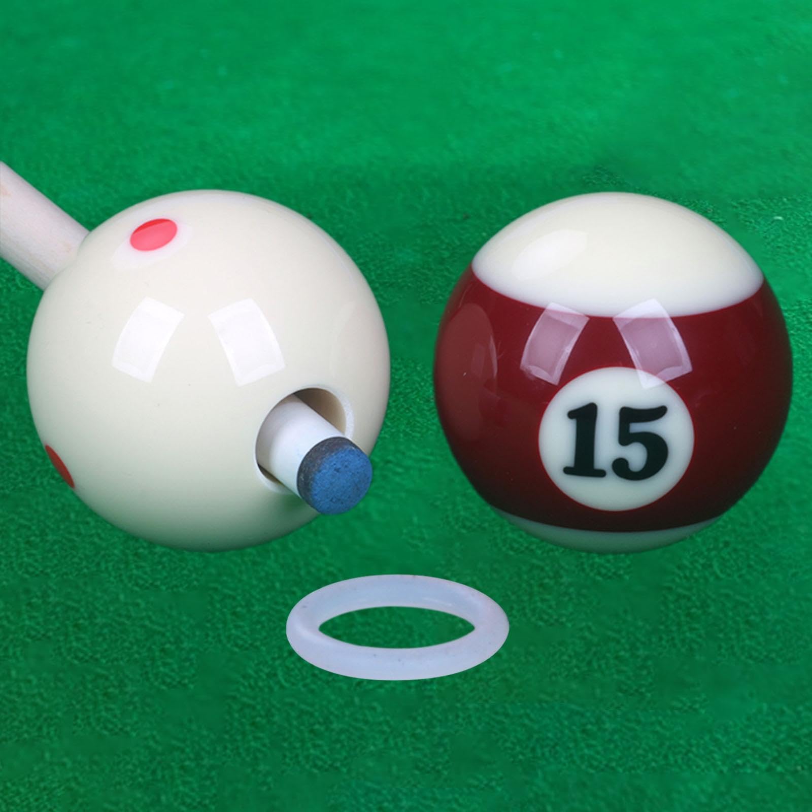 Harilla Ejercitador de Golpes de Palo de Billar Que Ball, Accesorios de Billar con Agujero, Ayuda portátil para Entrenamiento de, Entrenamiento de Bolas de