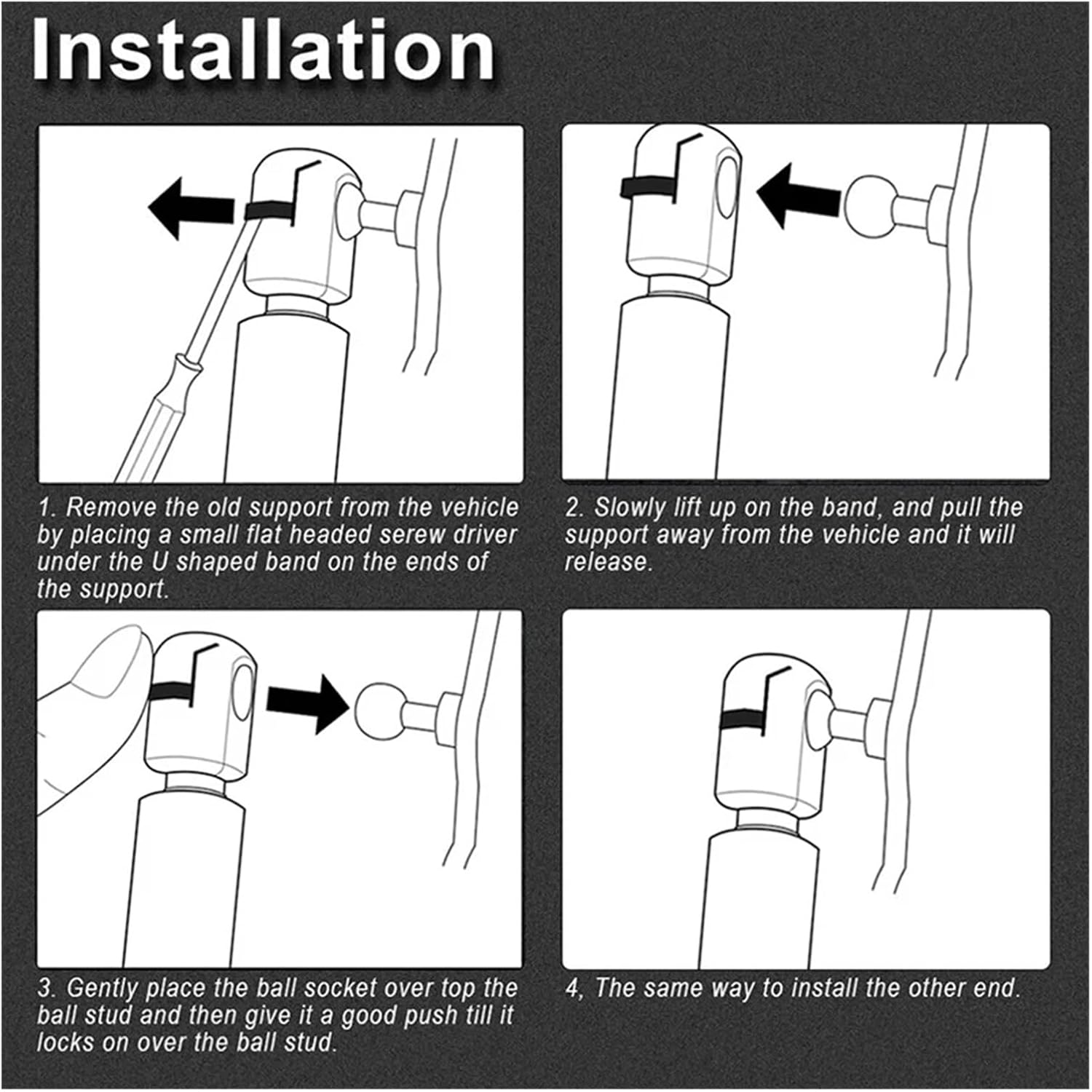 リアゲートダンパー グランド用 風光明媚な用 IV用 R9用 拡張用 2016 2017 2018 2019 2020 2021 2