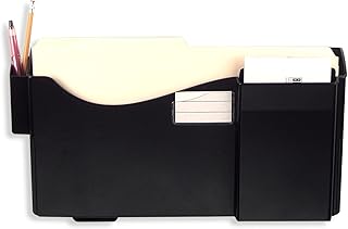 Officemate Grande sistema de arquivos central, bolso com caneta, suporte de lápis ranhura para cartões e envelopes / pos...