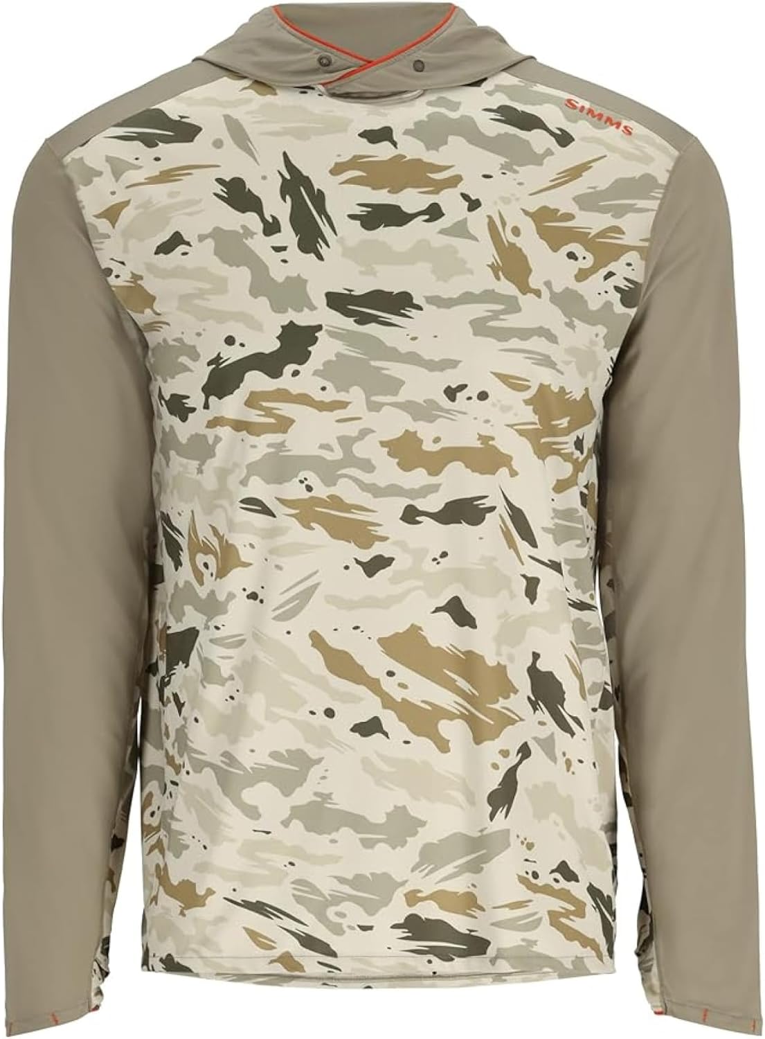 Chemise De Pêche Simms SolarFlex Homme 2XL Bleu - Manches Longues Raglan UPF50