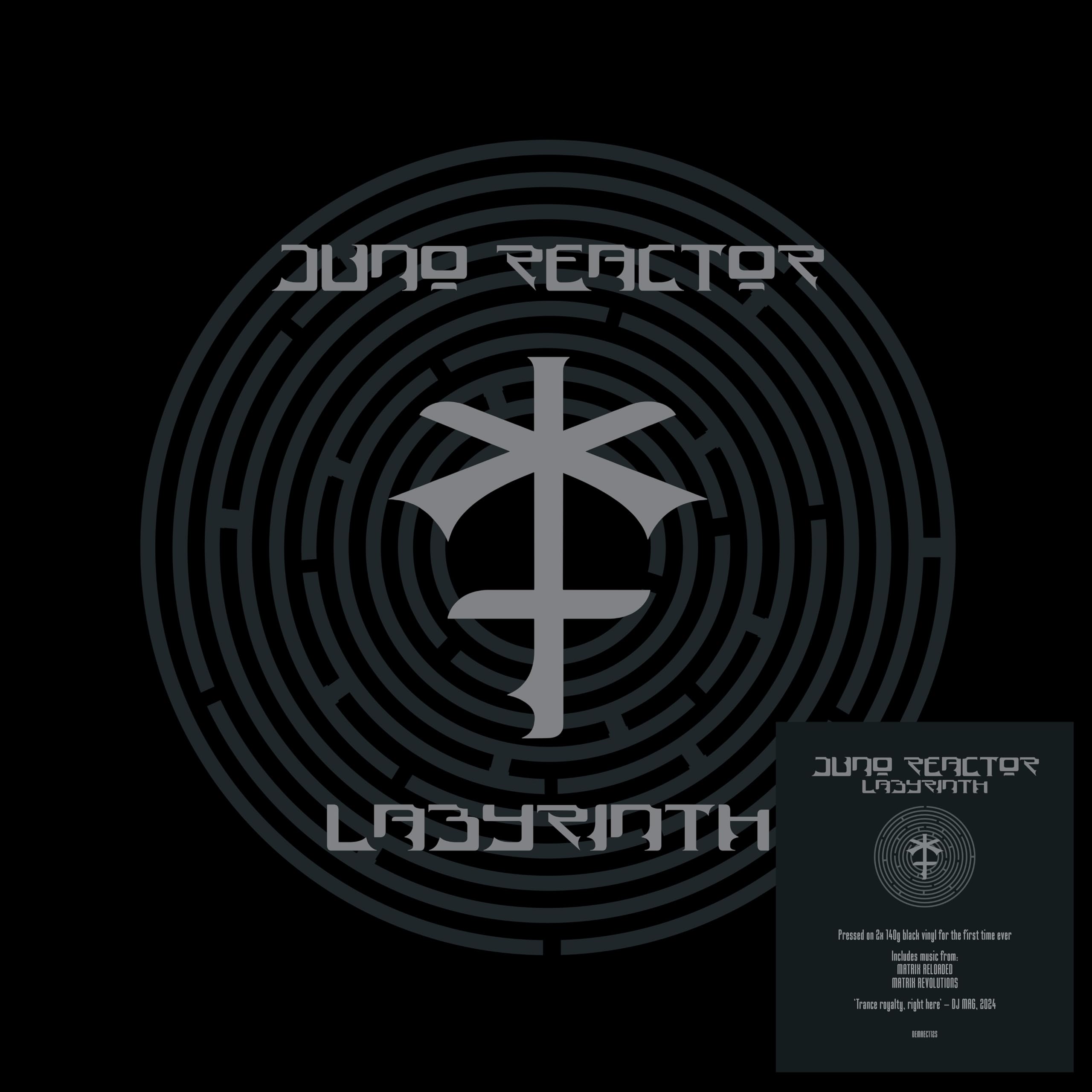 JUNO REACTOR - Labyrinth (reissue) - Vinyl (2xLP in spot-varnished sleeve)