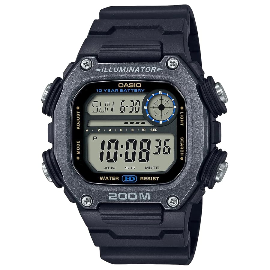 Amazon.co.jp: [カシオ] CASIO スタンダード デジタル 腕時計 DW