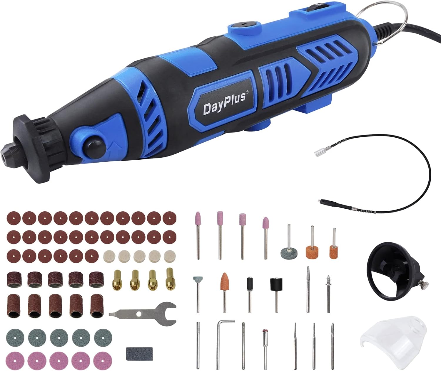Rotary Tool, 135W Rotary Tool Kit Multitool with 80 Accessories, 6