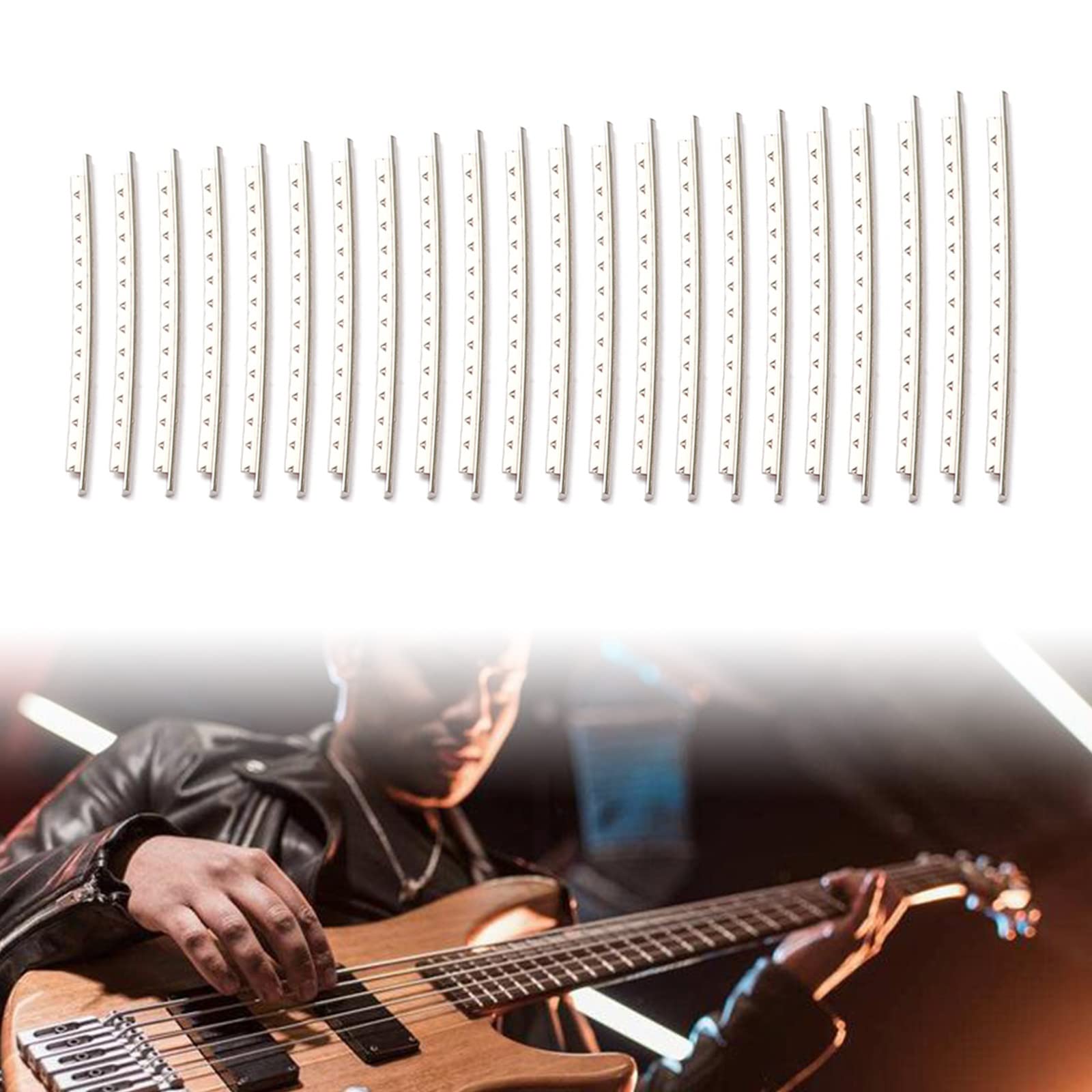 Tastiera In Acero Fiammato AAA Per Chitarra Acustica/elettrica | Legno Massello | UK