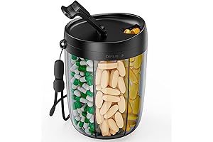 PULIV Medication Storage Organizer for Easy Vitamin Management