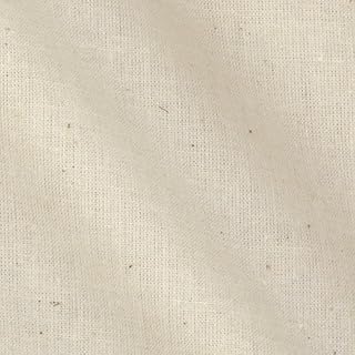AK Cotton Muslin Fabric - Natural, Medium Weight