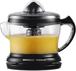 MONDIAL Espremedor Premium, Preto, 30W, 220V - E-02