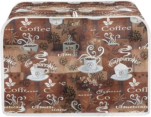 Cubierta antipolvo para tostadora de té y café, cubierta antipolvo, extra grande, cubiertas para electrodomésticos de cocina, cubierta de horno