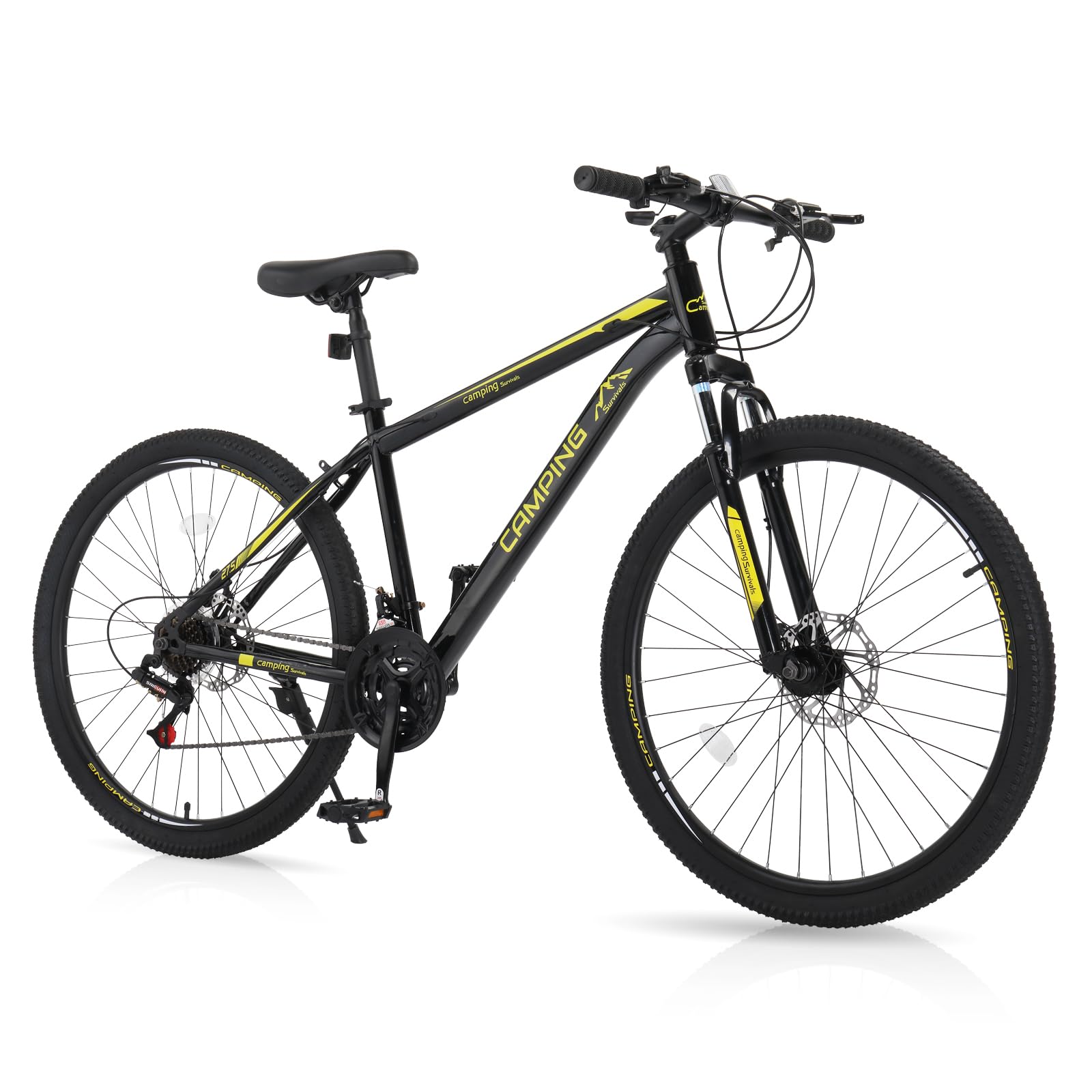 Ktaxon Mountain Bike 24/26/27.5/29 Inch Men & Women Mountain Bike