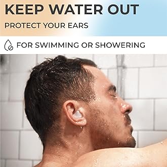 Peace&Quiet PQ Wax Ear Plugs for Sleep - 6 Silicone Wax Earplugs for Sleeping and Swimming - Gel Ear Plugs Noise Cancelling, Protect Ears While Sleeping with Sound Blocking 32 Db (6-Pillows), Mixed