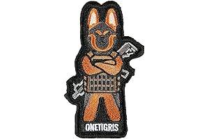 OneTigris K9 German Shepherd Dog Morale Velcro Patch