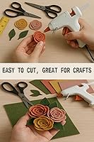 Vista 7 de Tela de tapicería de fieltro acrílico 11 rosa por The Yard